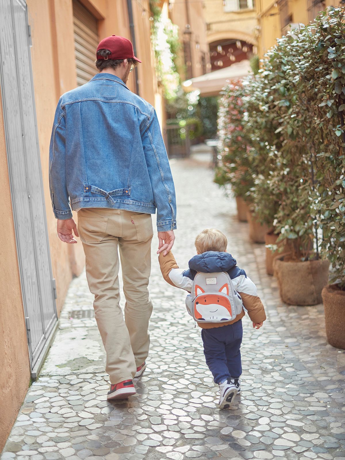 Zaino piccolo - volpe - 1-3 anni- grigio - nuvita