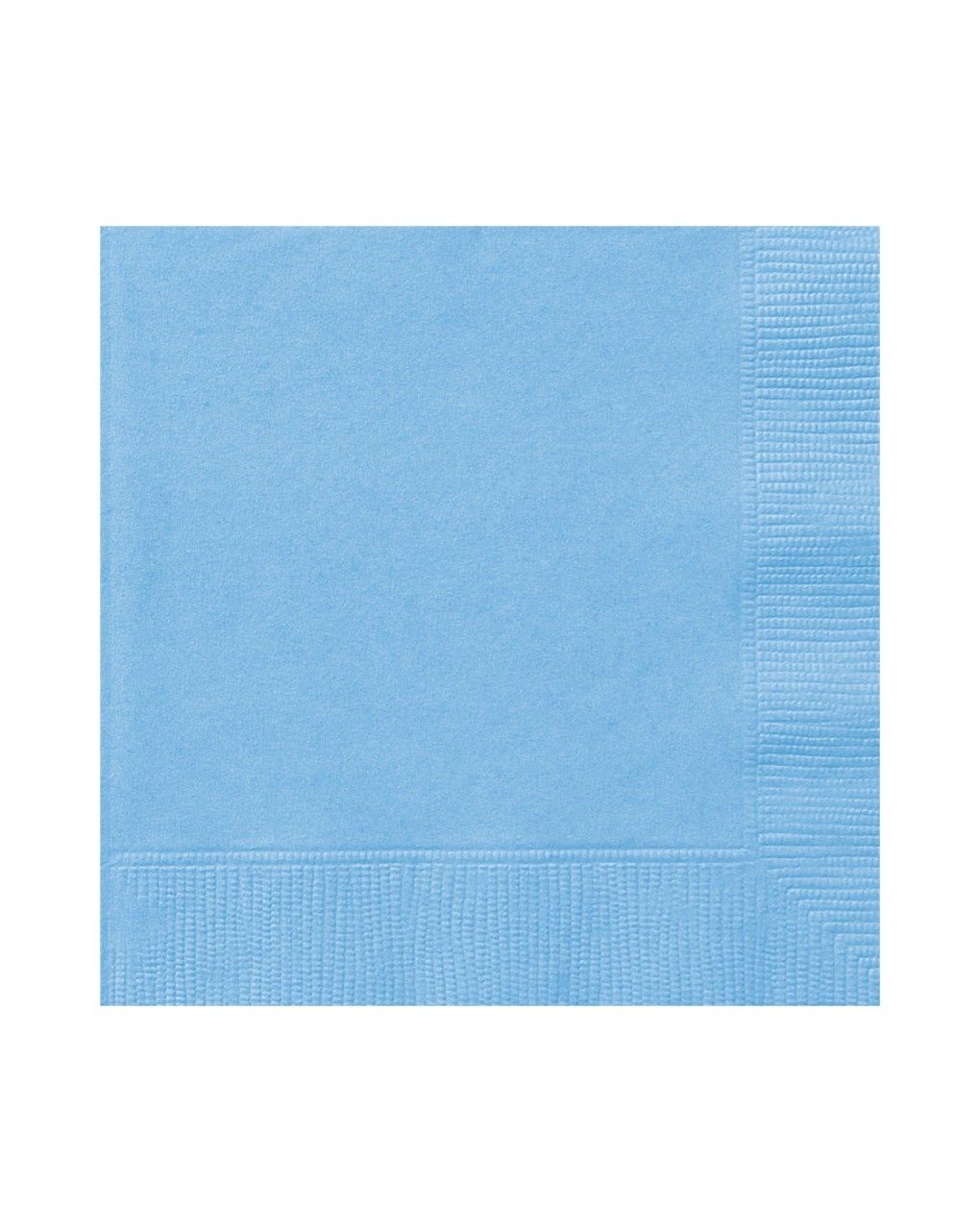 Tovagliolo 33 x 33 cm  20 pezzi - azzurro