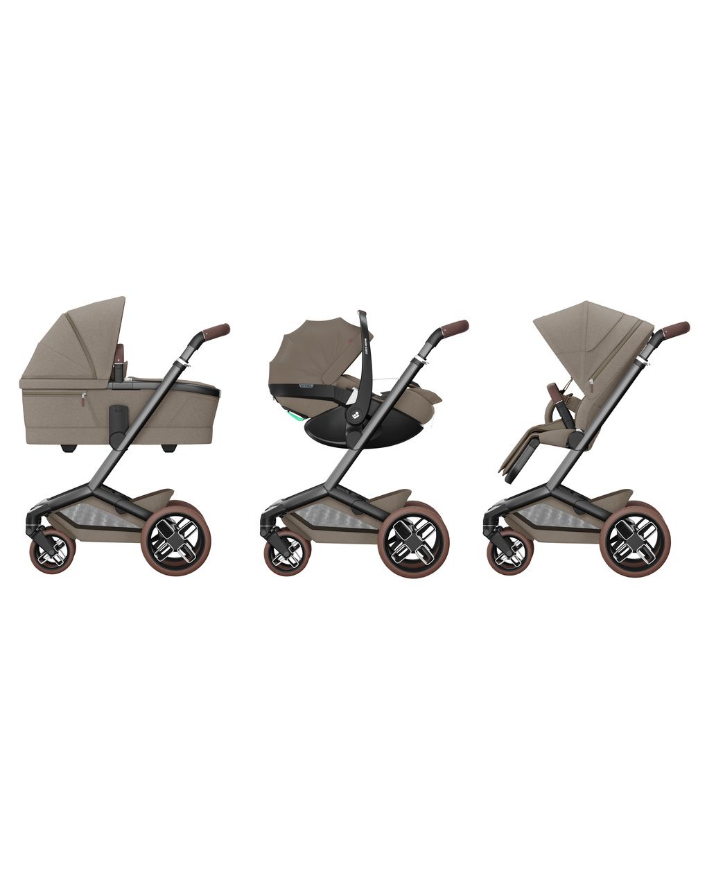 Duo fame twillic truffle - maxi cosi