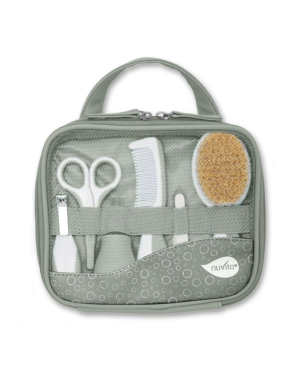 Beauty set per la cura del bambino - 1146  sage green - nuvita