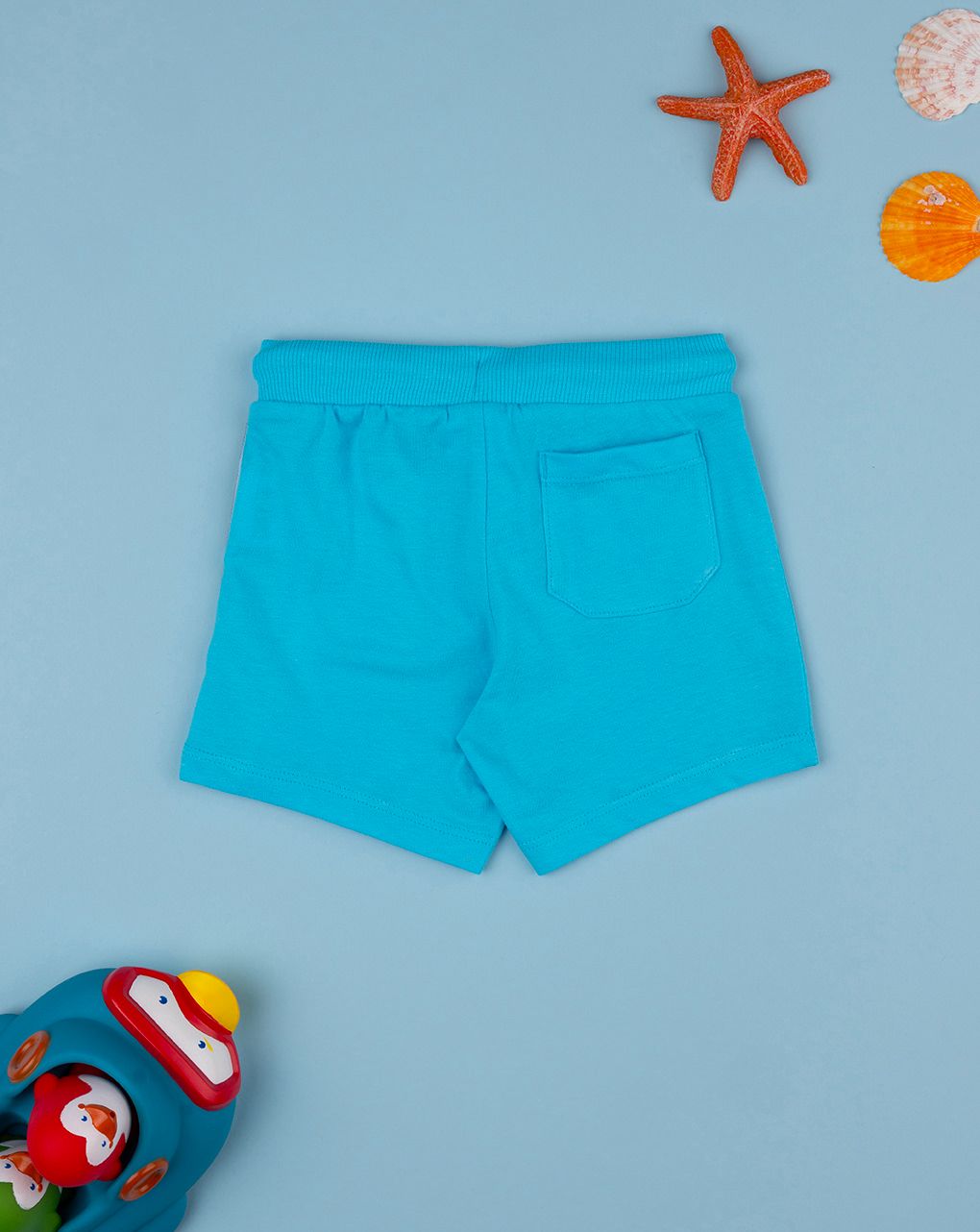 Shorts azzurro bimbo "shark"