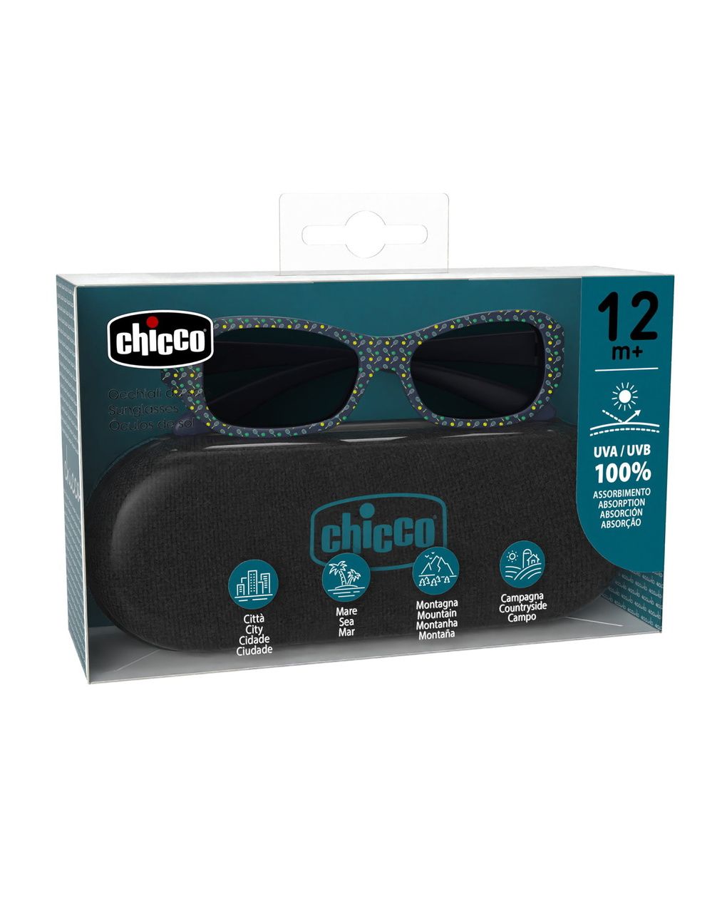Occhiali sole 12m+ blu - chicco