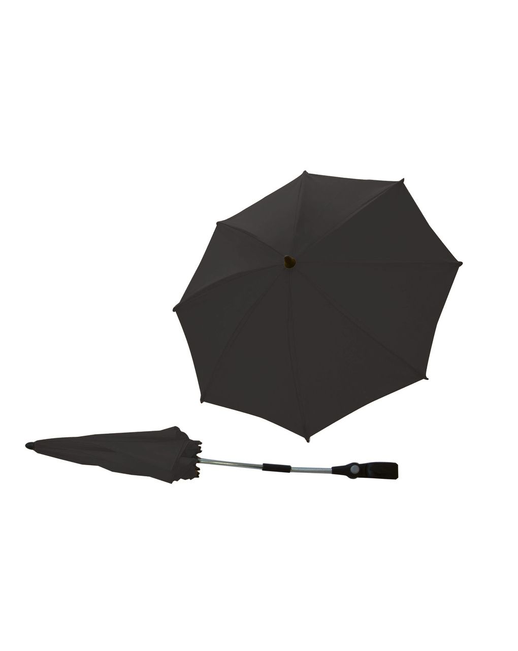 Ombrellino passeggino nero - italbaby