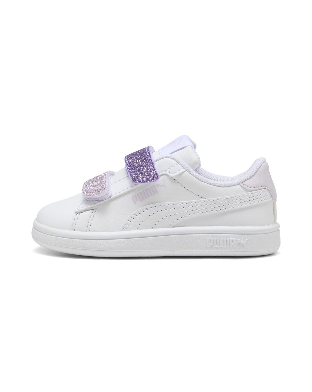 Scarpe puma bambino smash 3.0 glitter velcro