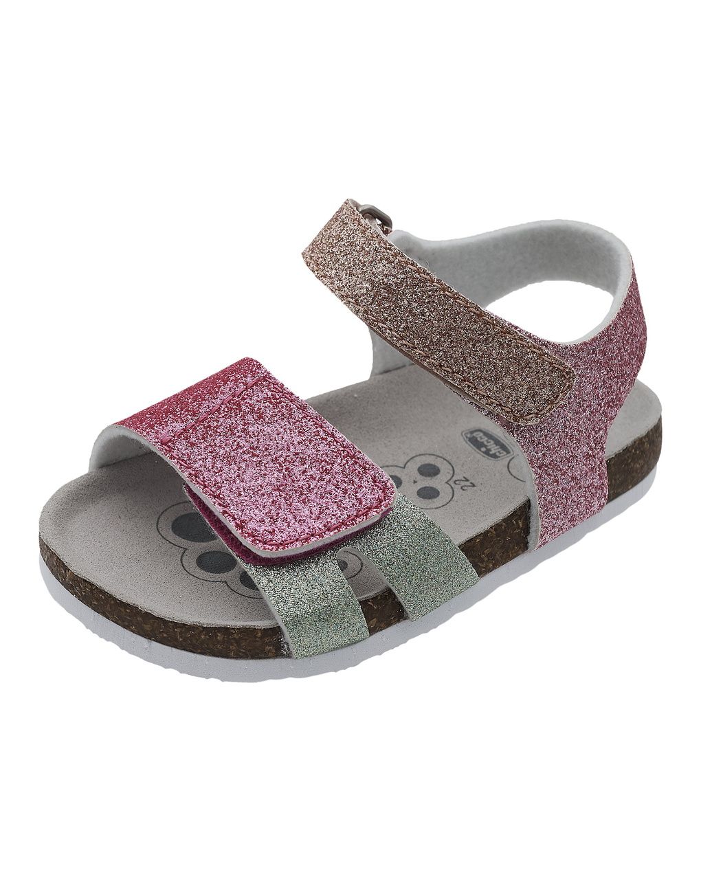 Sandalo fiore chicco bimba
