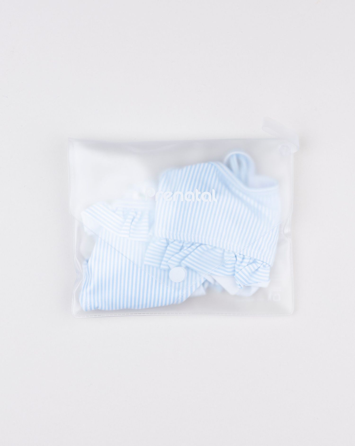 Bikini bimba righe azzurre