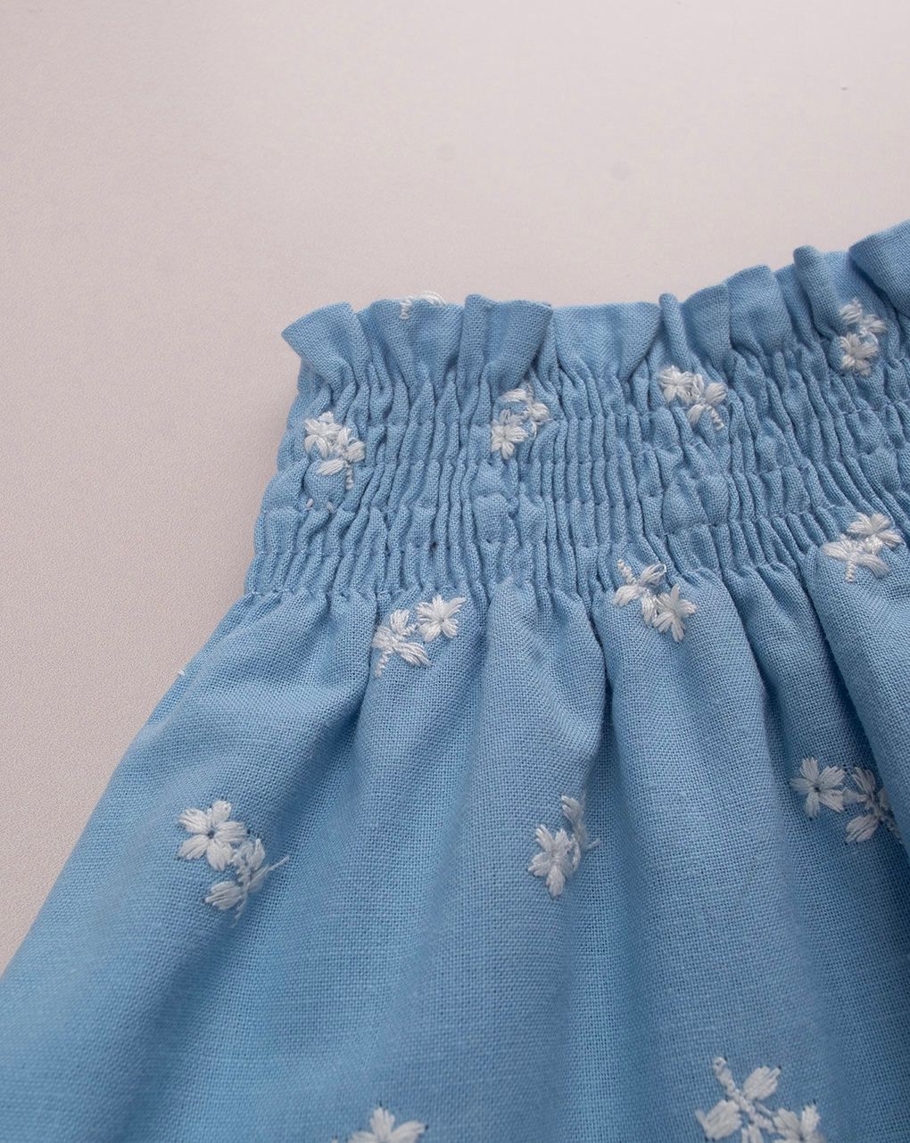 Gonna premium azzurra bimba