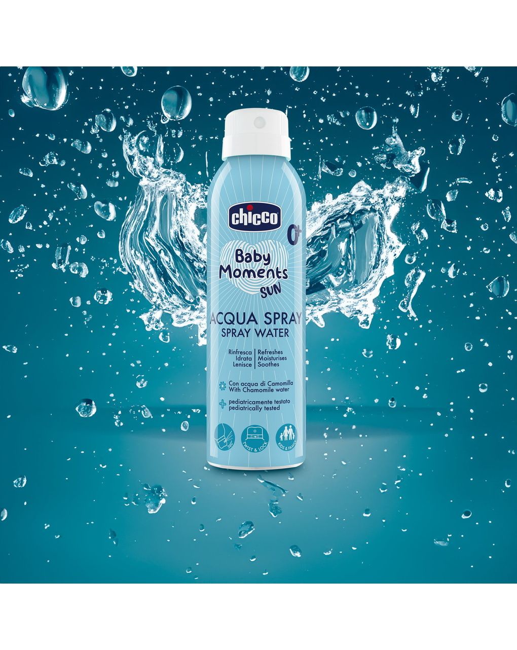 Acqua spray rinfrescante 150ml - chicco