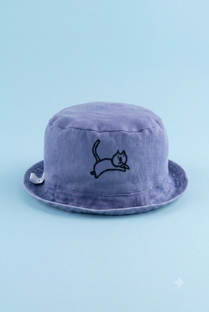 Cappello pescatore bimbo denim