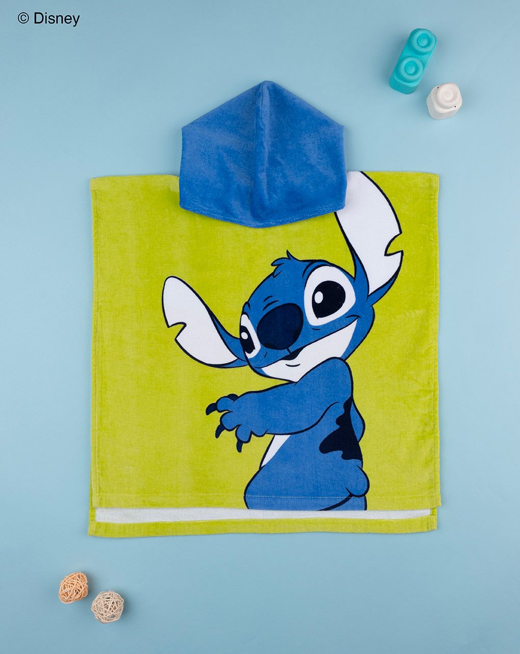 Poncho mare bimbo stitch