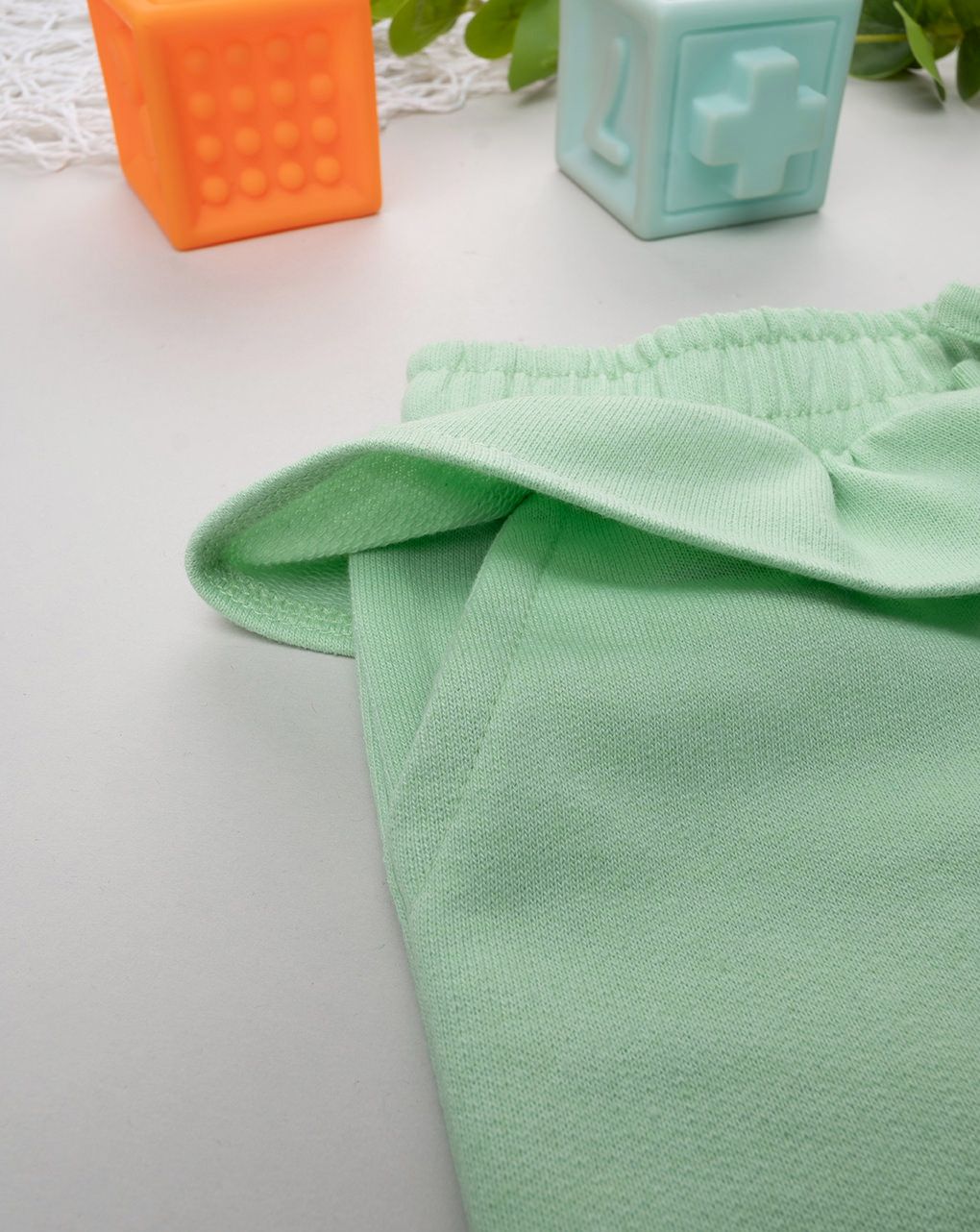Shorts bimba verde chiaro