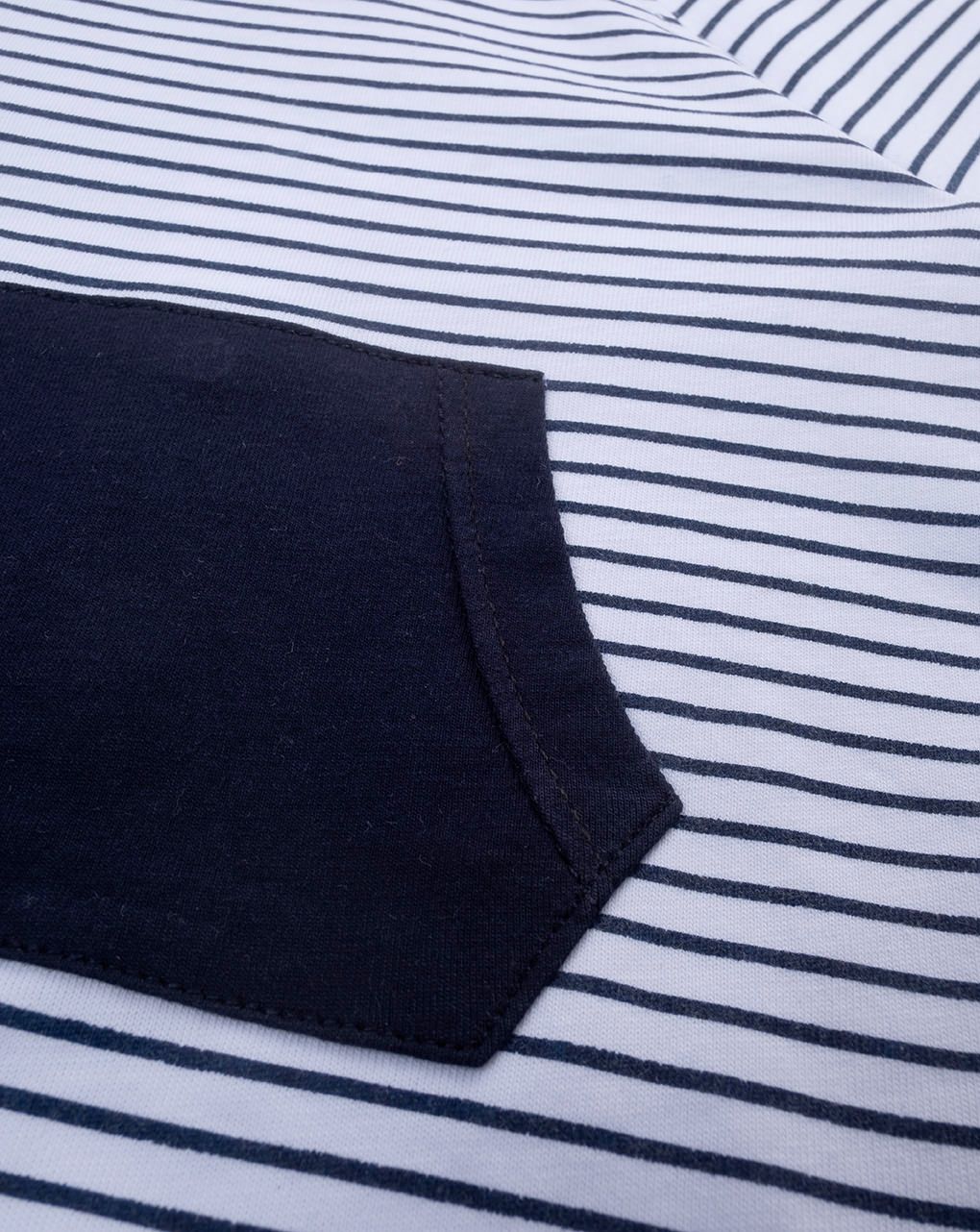 Pagliaccetto bimbo blu rigato