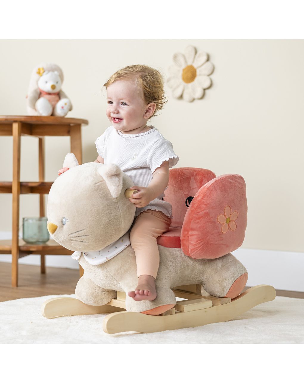 Dondolo lana la gattina - 10m+ - nattou