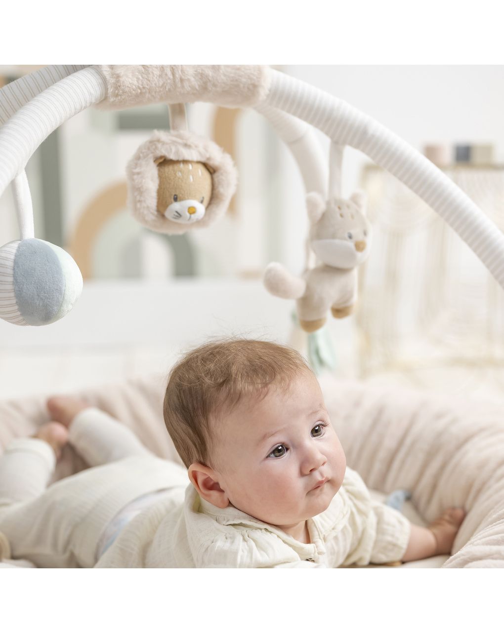 Tappeto pouf  oli flo & ernest - 0+ - nattou