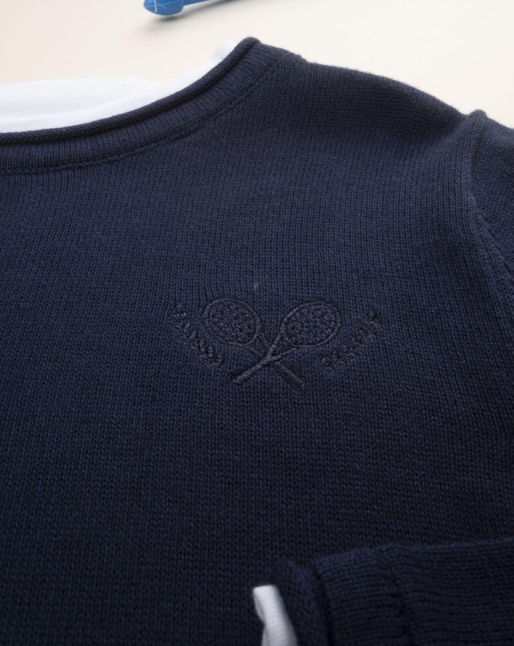 Maglia elegant tricot bambino blu