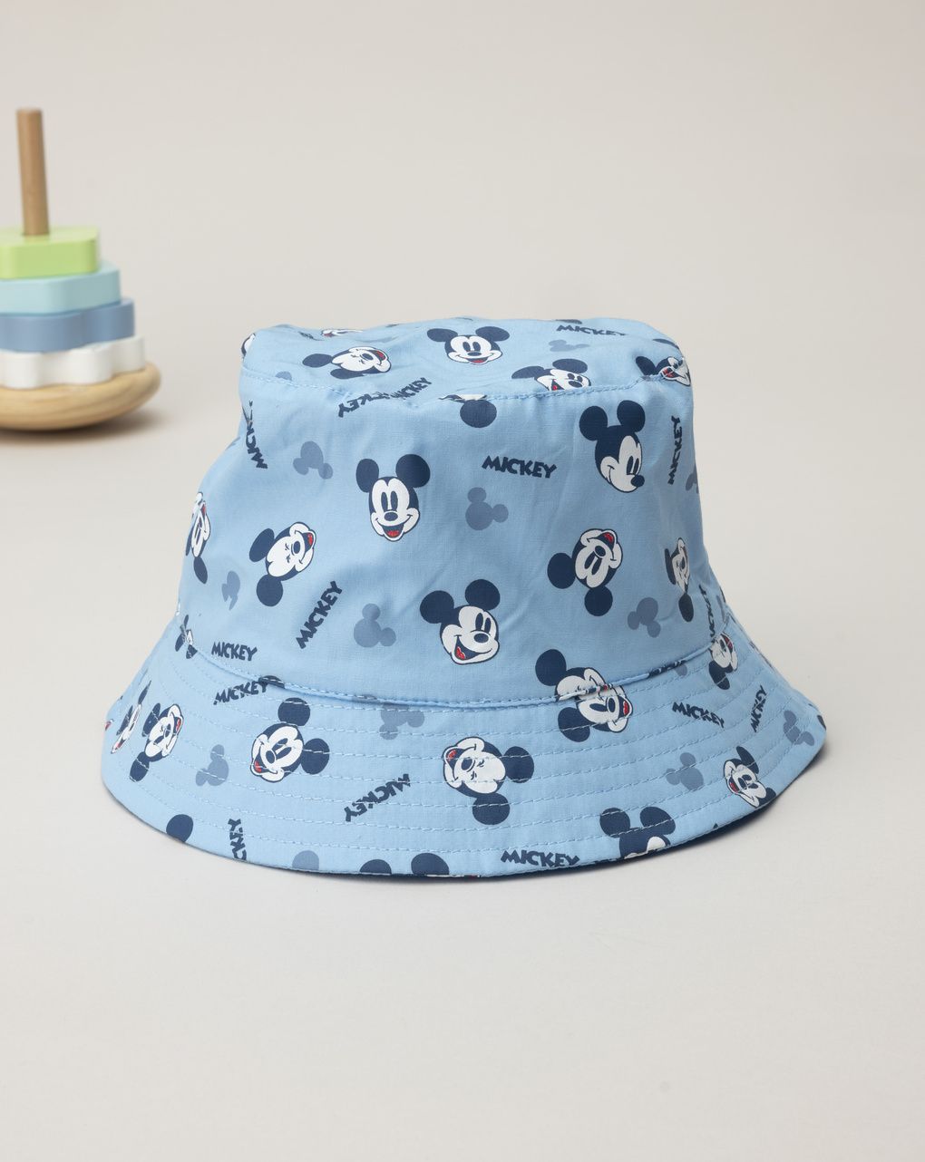 Cappello pescatore bambino azzurro disney topolino