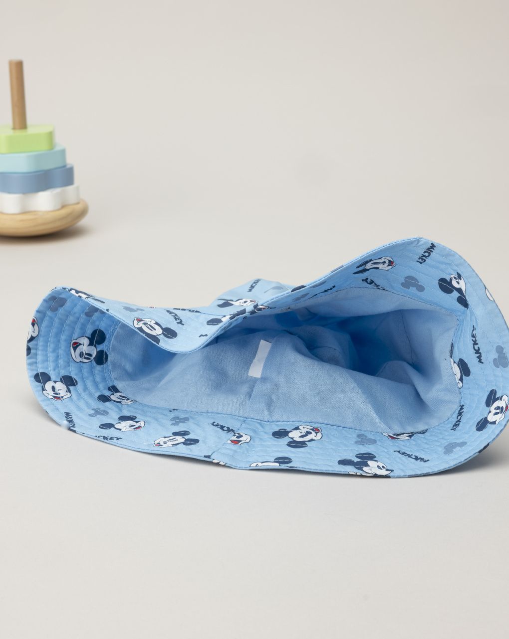 Cappello pescatore bambino azzurro disney topolino