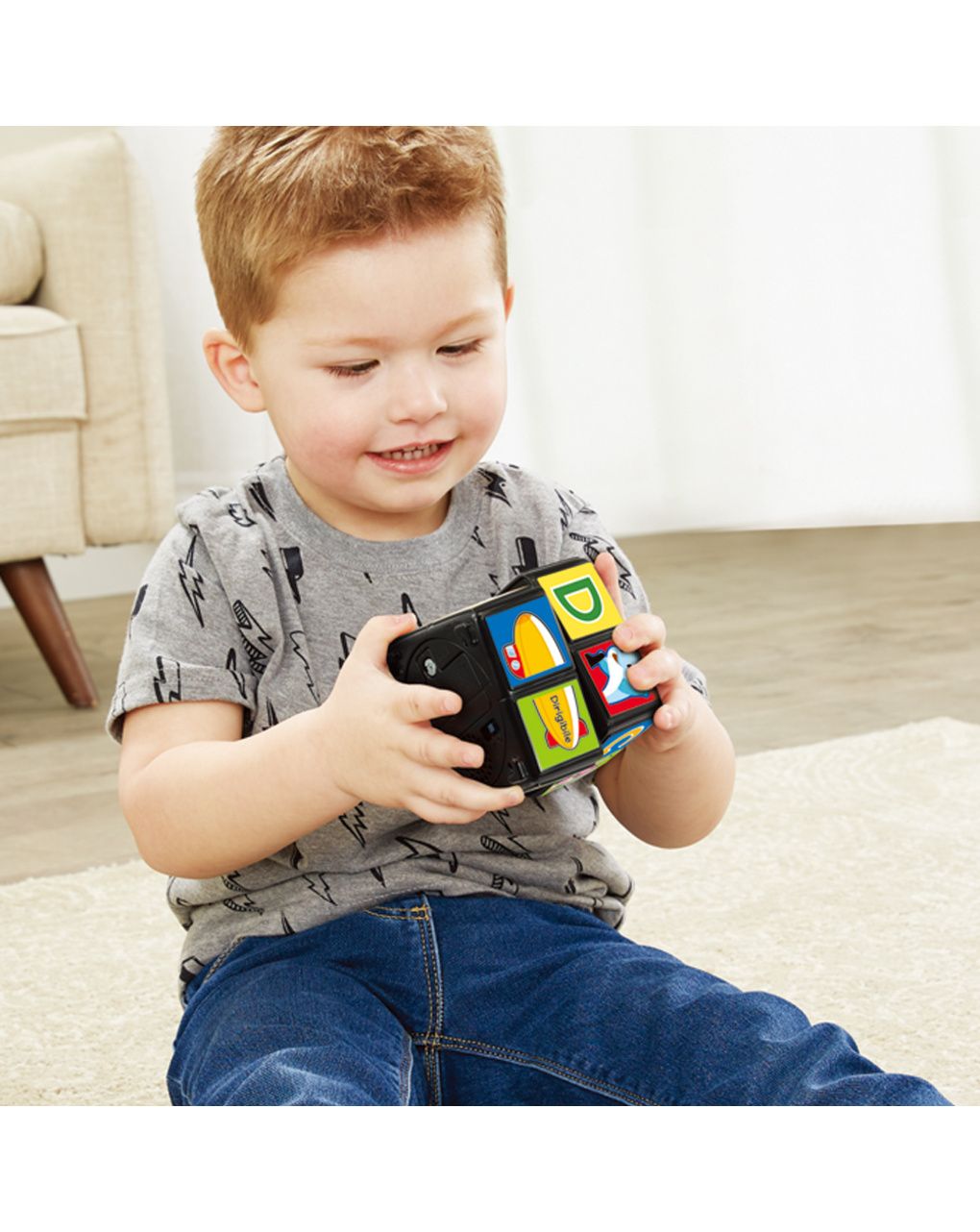 Cubo  gira e impara - 18m+ - v-tech