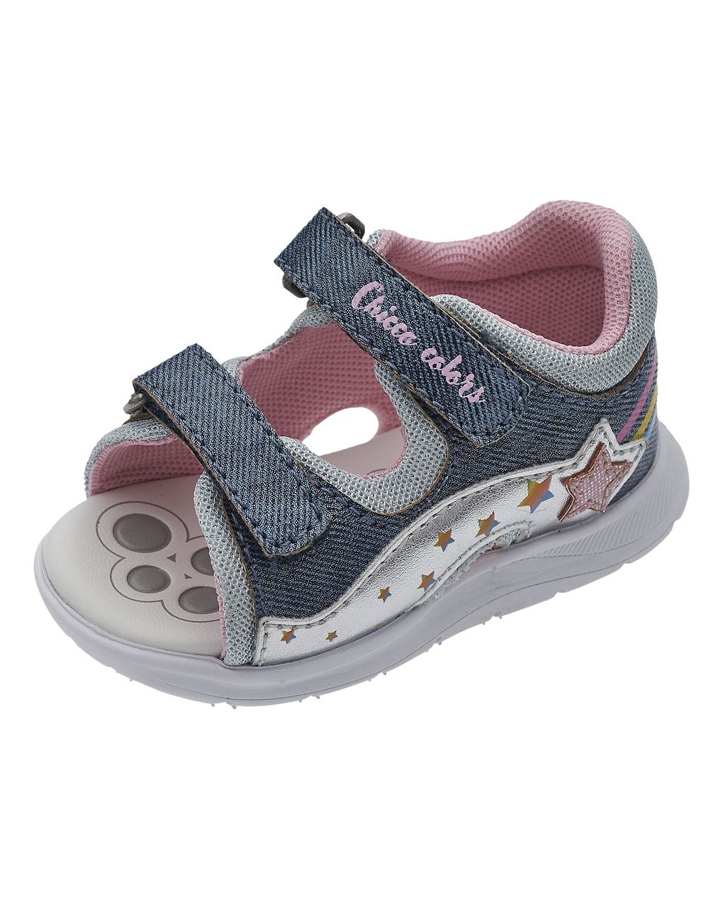 Sandalo grissel chicco bimba denim