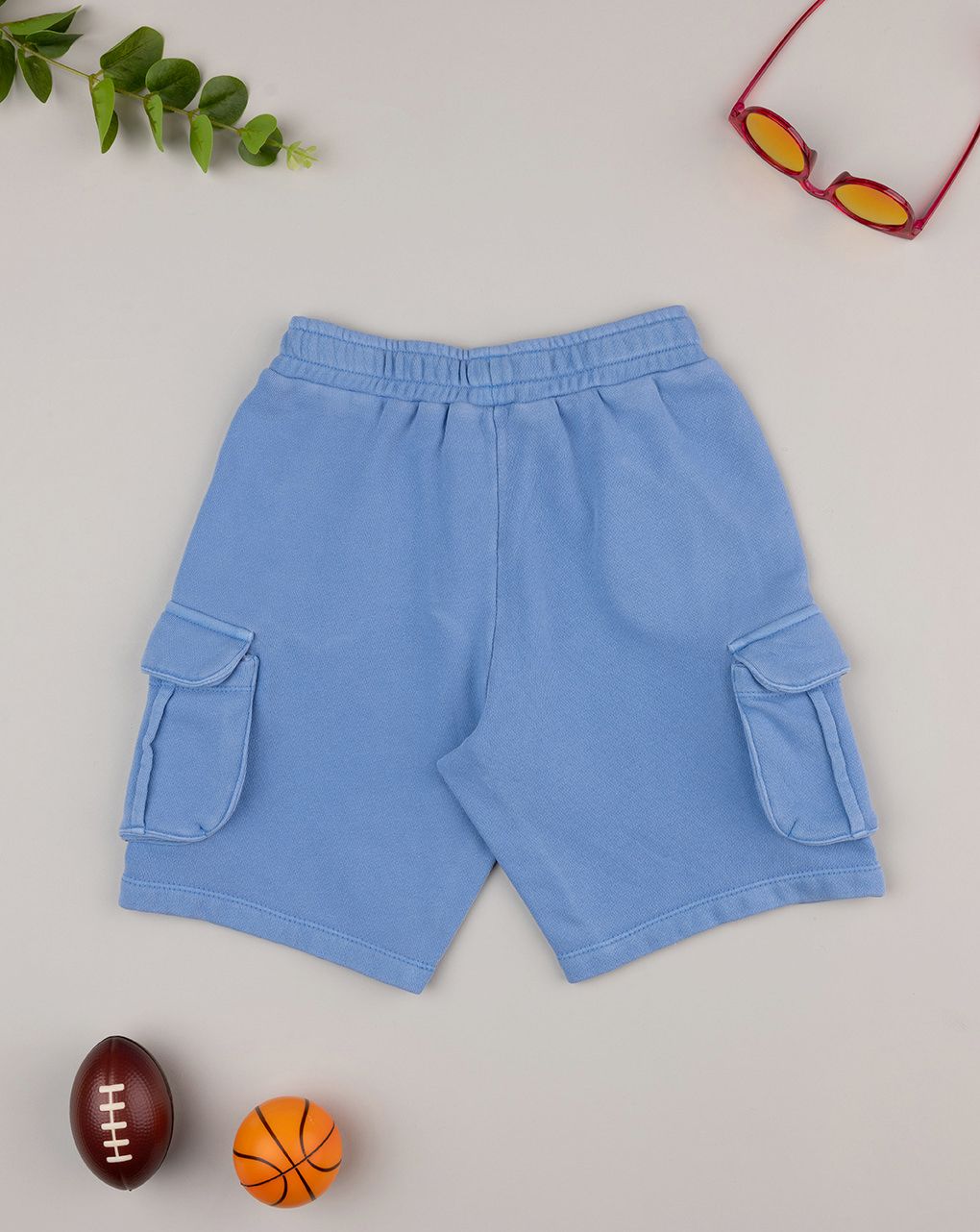 Pantalone felpato bimbo blu