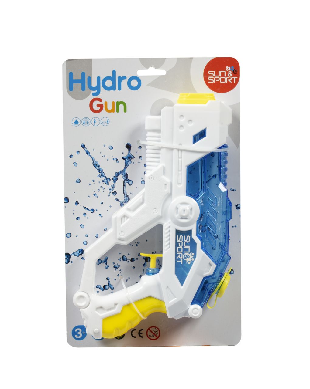 Hydro gun pistola ad acqua assortita - 3+ - sun & sport