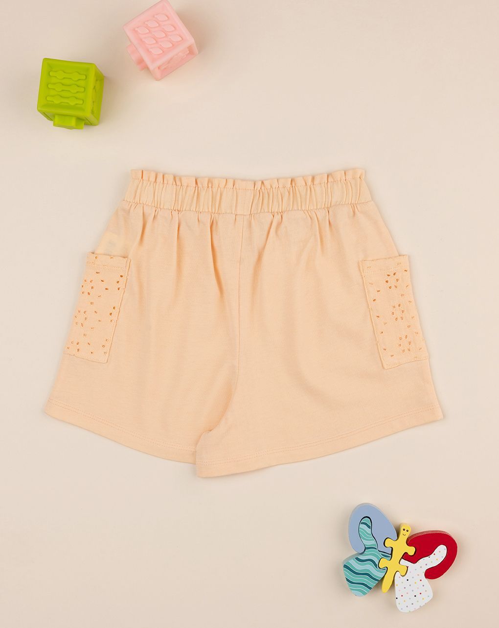 Shorts bimba sangallo arancione