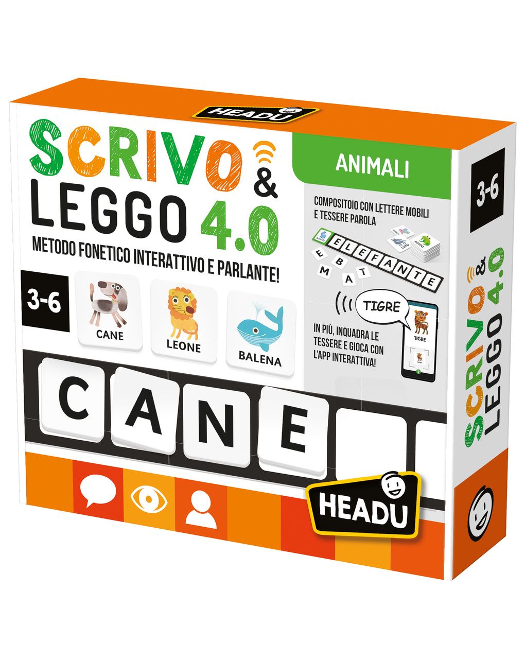 Scrivo & leggo 4.0 animali e ambienti – 3+ – headu