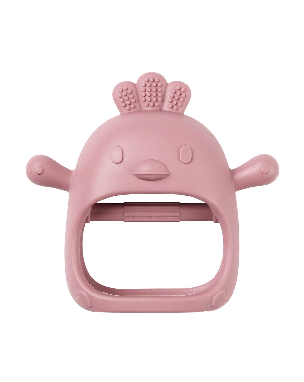 Guantino rosa silicone dentizione - 0+ - nattou