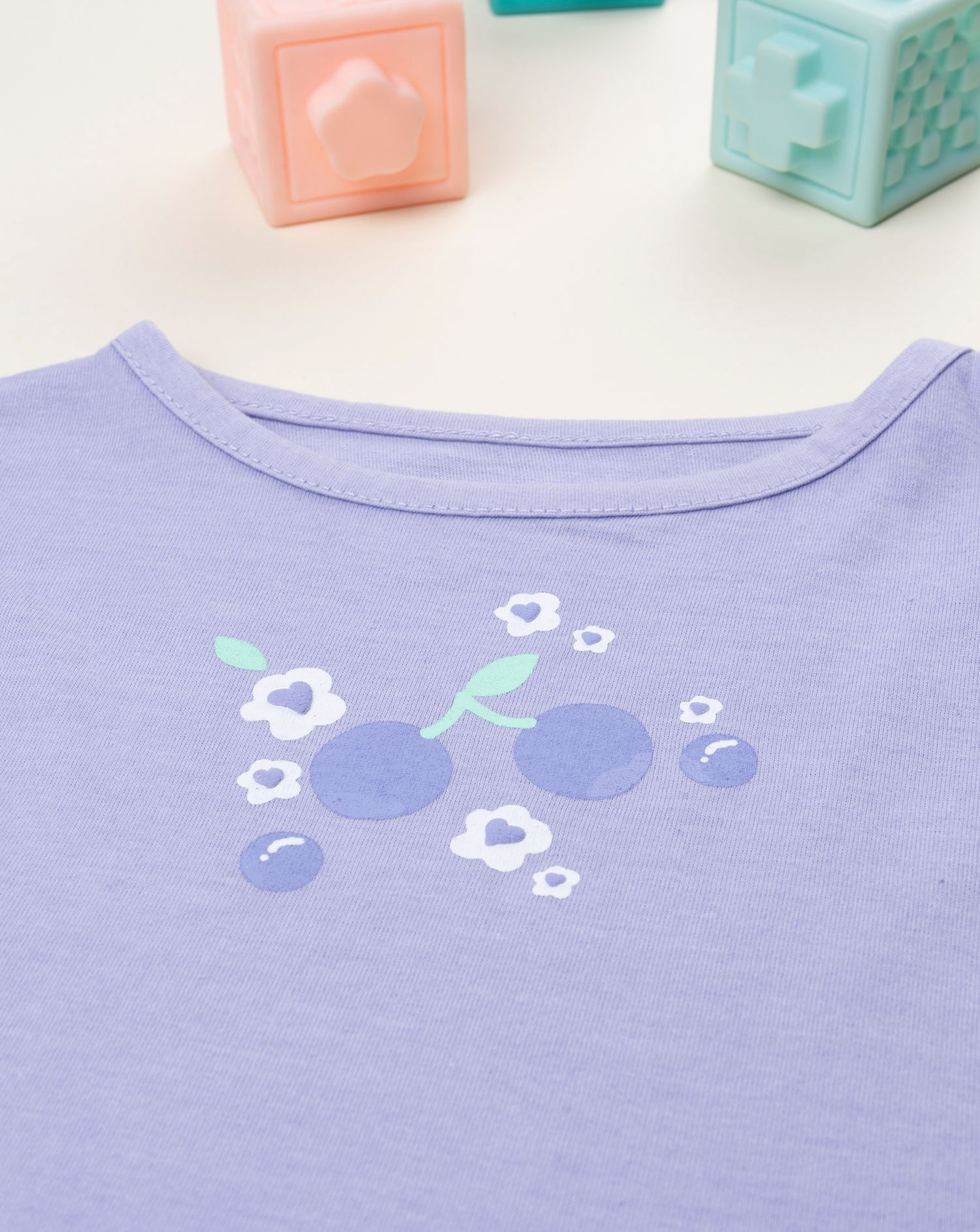 T-shirt bimba lilla big size