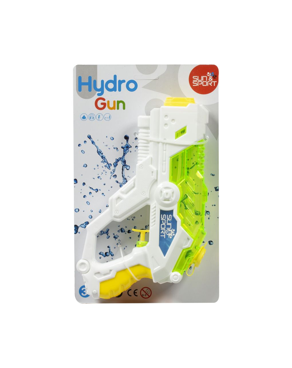 Hydro gun pistola ad acqua assortita - 3+ - sun & sport
