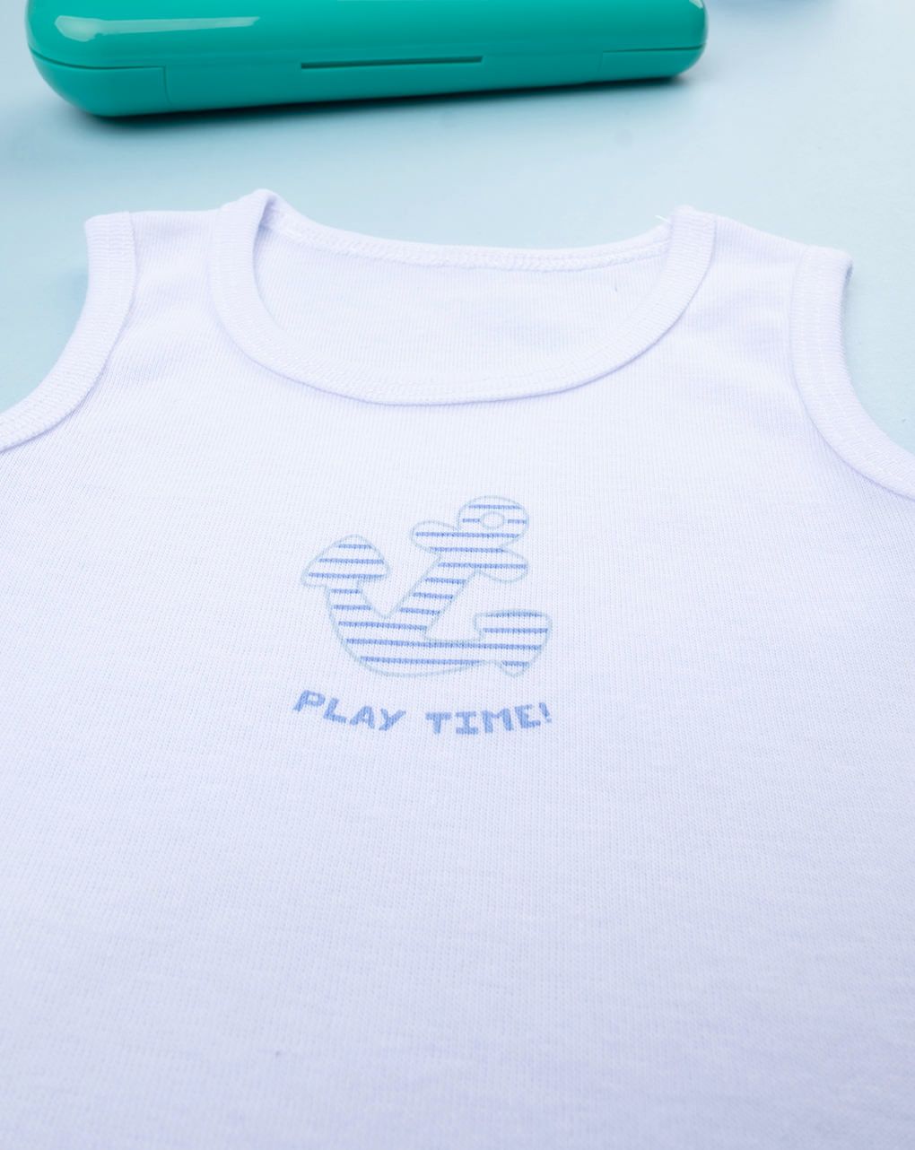 Body bimbo costina bianco ancora