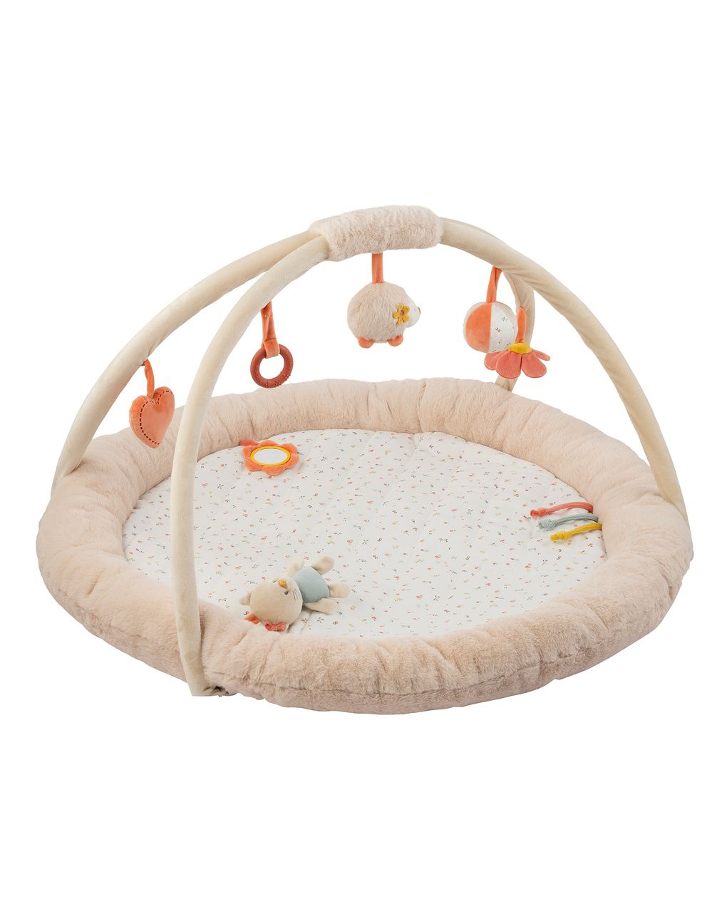 Tappeto attività pouf con archi mila lana zoe  - 0+ - nattou