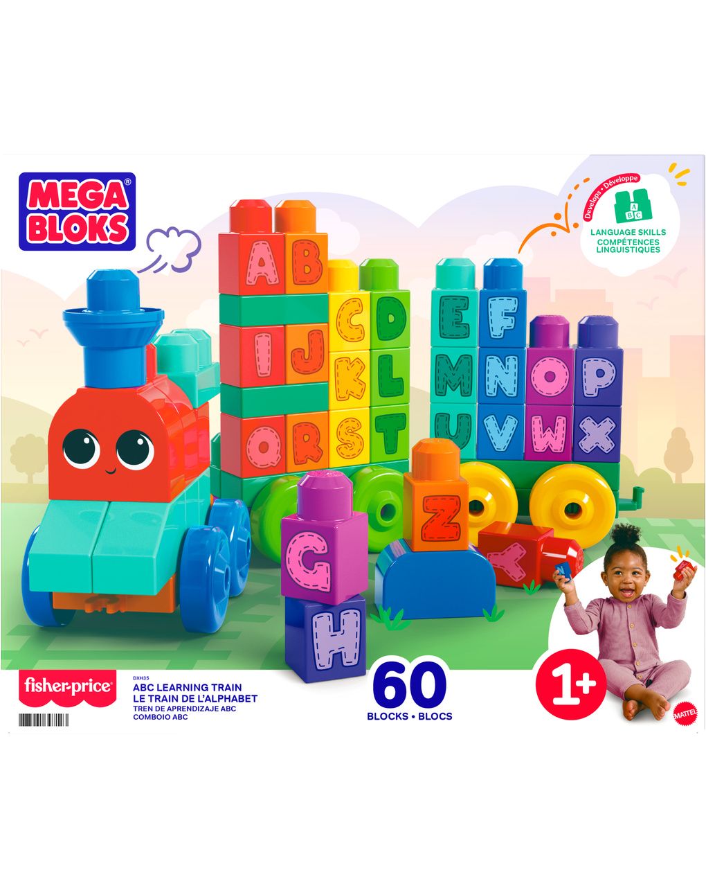 Impara con il treno - 12m+ - mega bloks