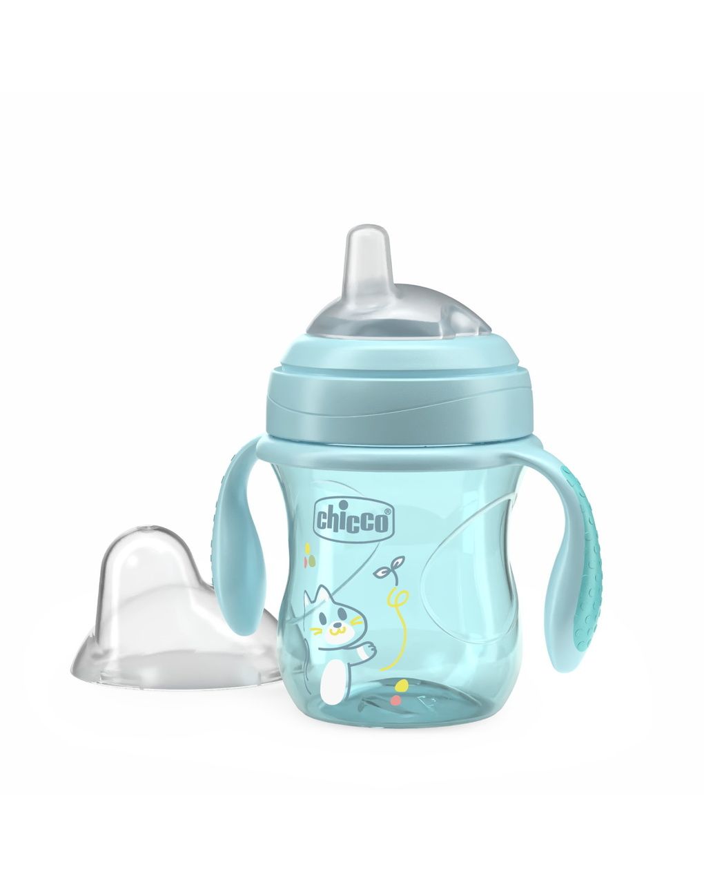 Tazza transition 4m+ azzurra - chicco