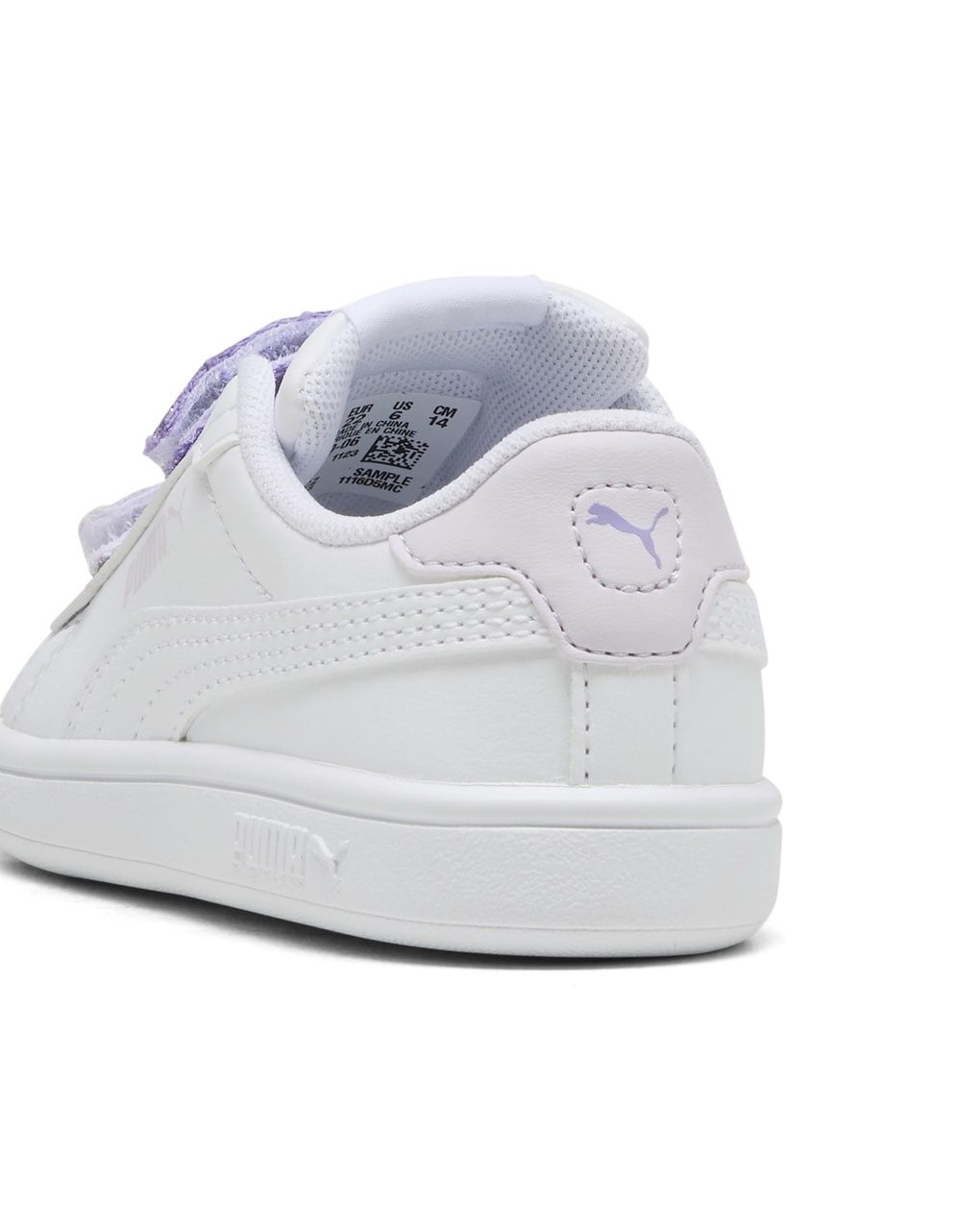 Scarpe puma bambino smash 3.0 glitter velcro