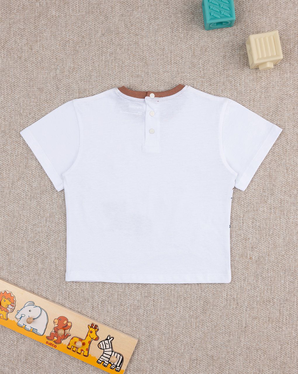 T-shirt bimbo animali savana