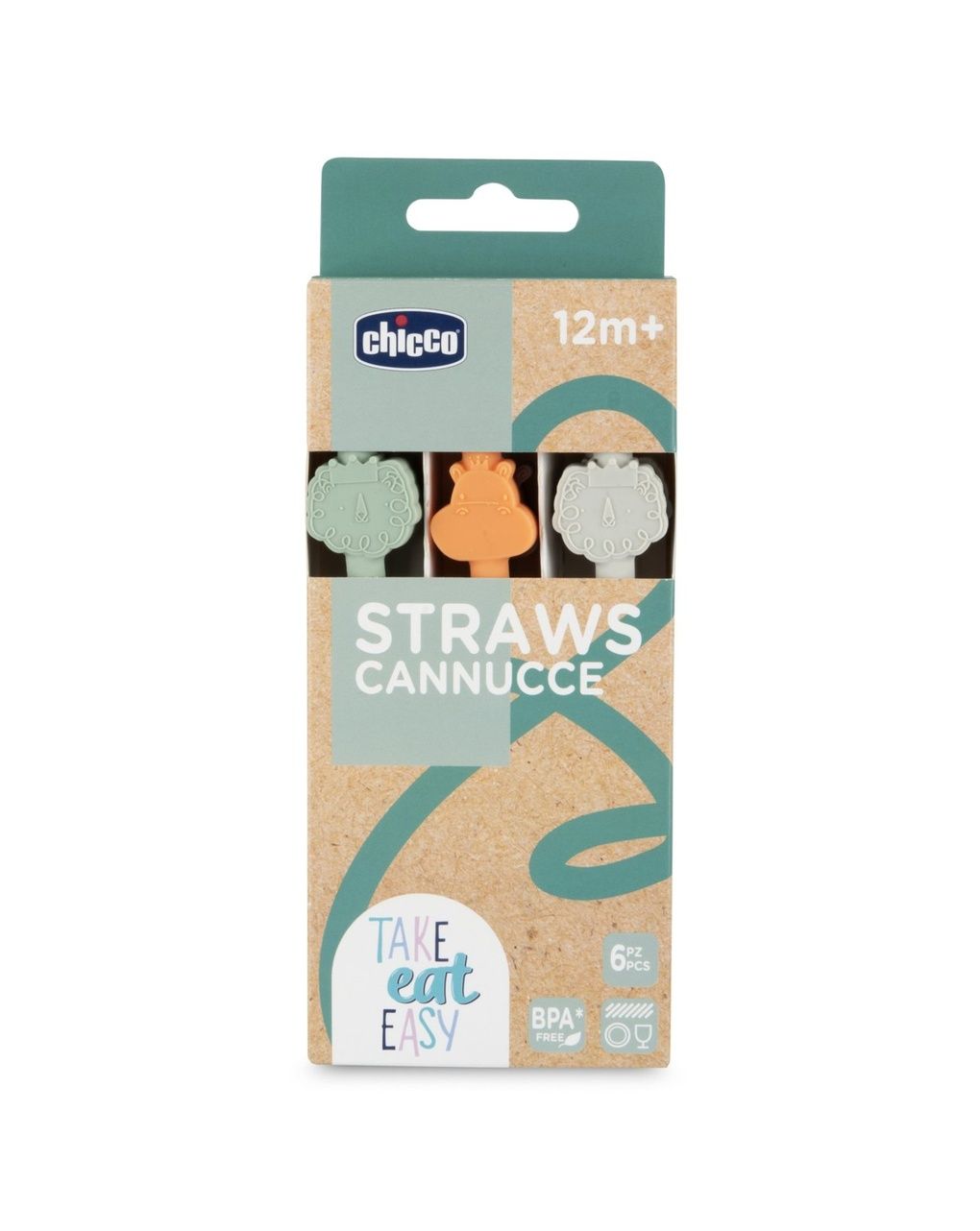 Cannucce silicone 12m+ - chicco