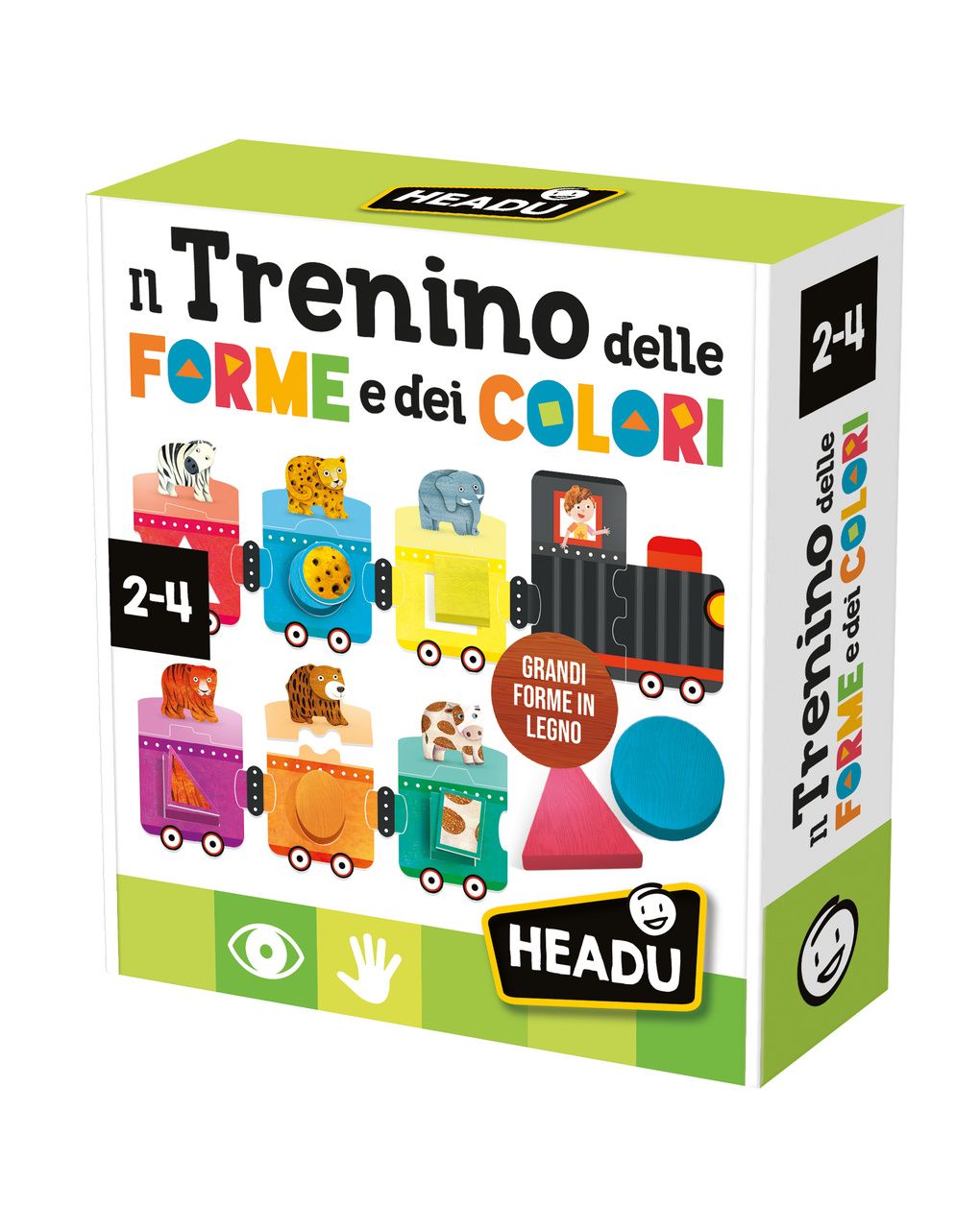 Trenino delle forme e dei colori – 2+ – headu