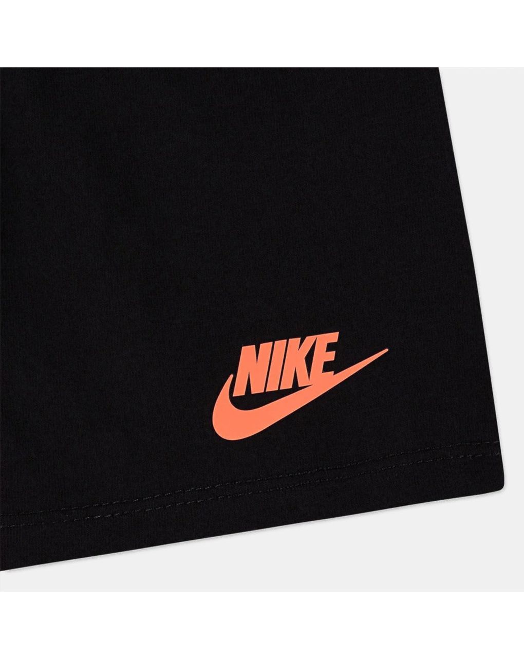 Completo estivo nike bambino nero/arancio