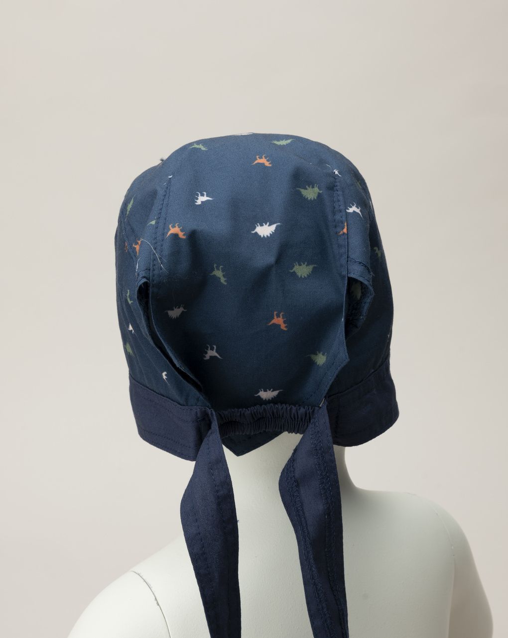 Bandan blu bambino dinosauri