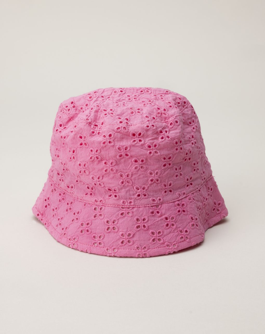 Cappello pescatore baby sangallo fucsia