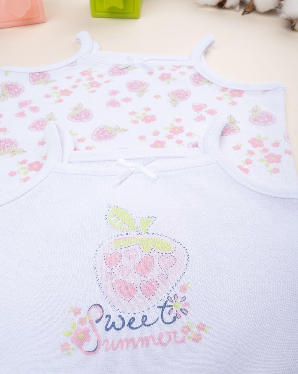 Pack 2 body bimba fragole