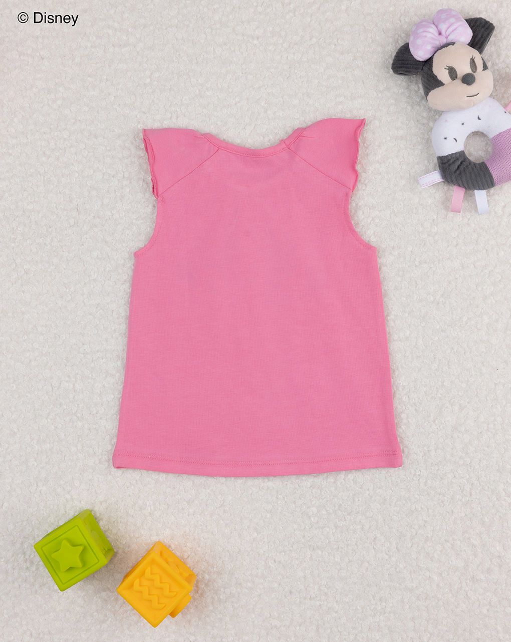 Canotta bimba rosa disney minnie