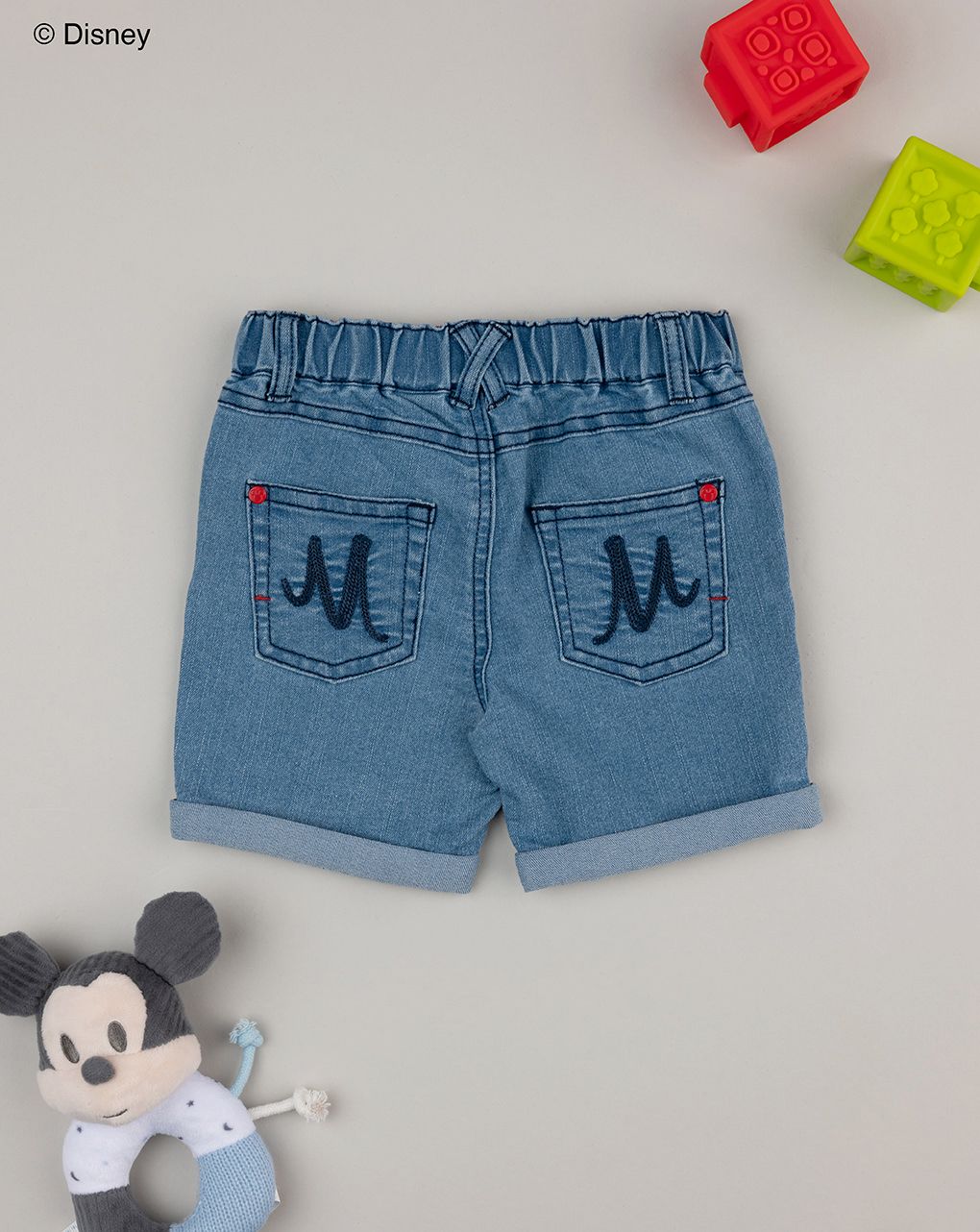 Bermuda bimbo denim mickey mouse
