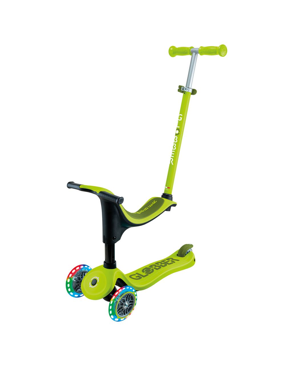 Go-up sporty light - 15m+ - lime green - globber