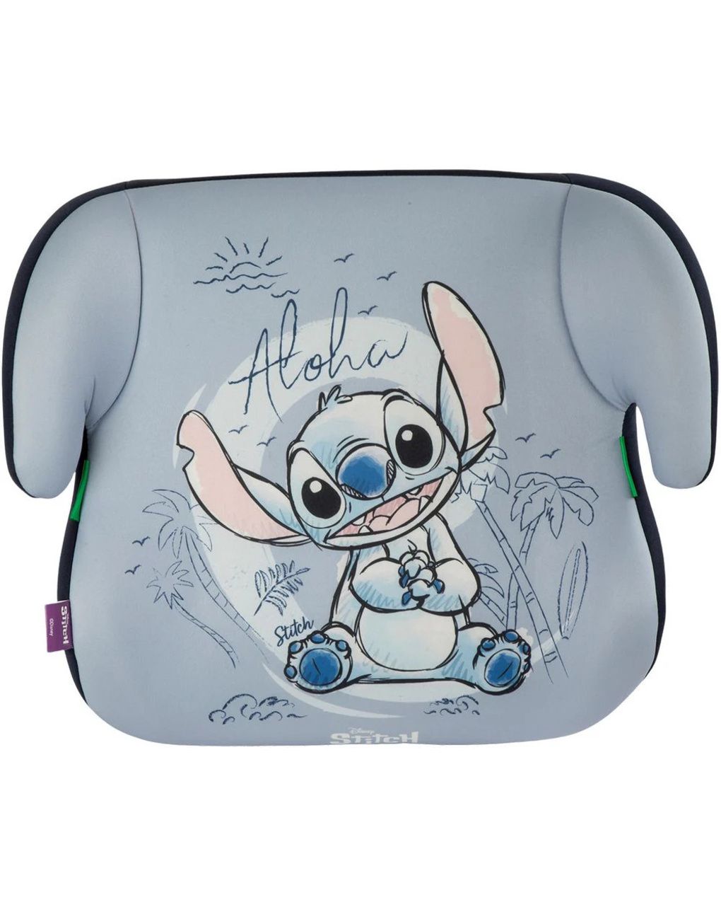 Alzatina auto stitch altezza da 125 a 150 cm  i-size r129 - disney