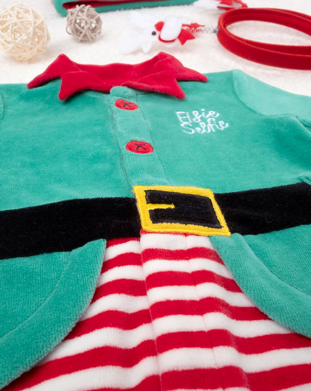 Tutina natalizia boy "elfo"