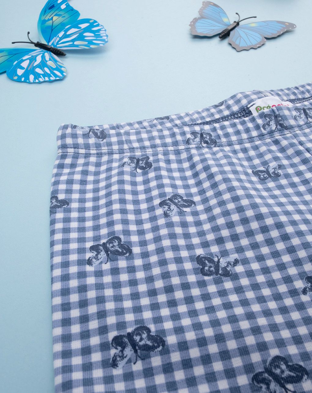 Legging bimba blu cuori