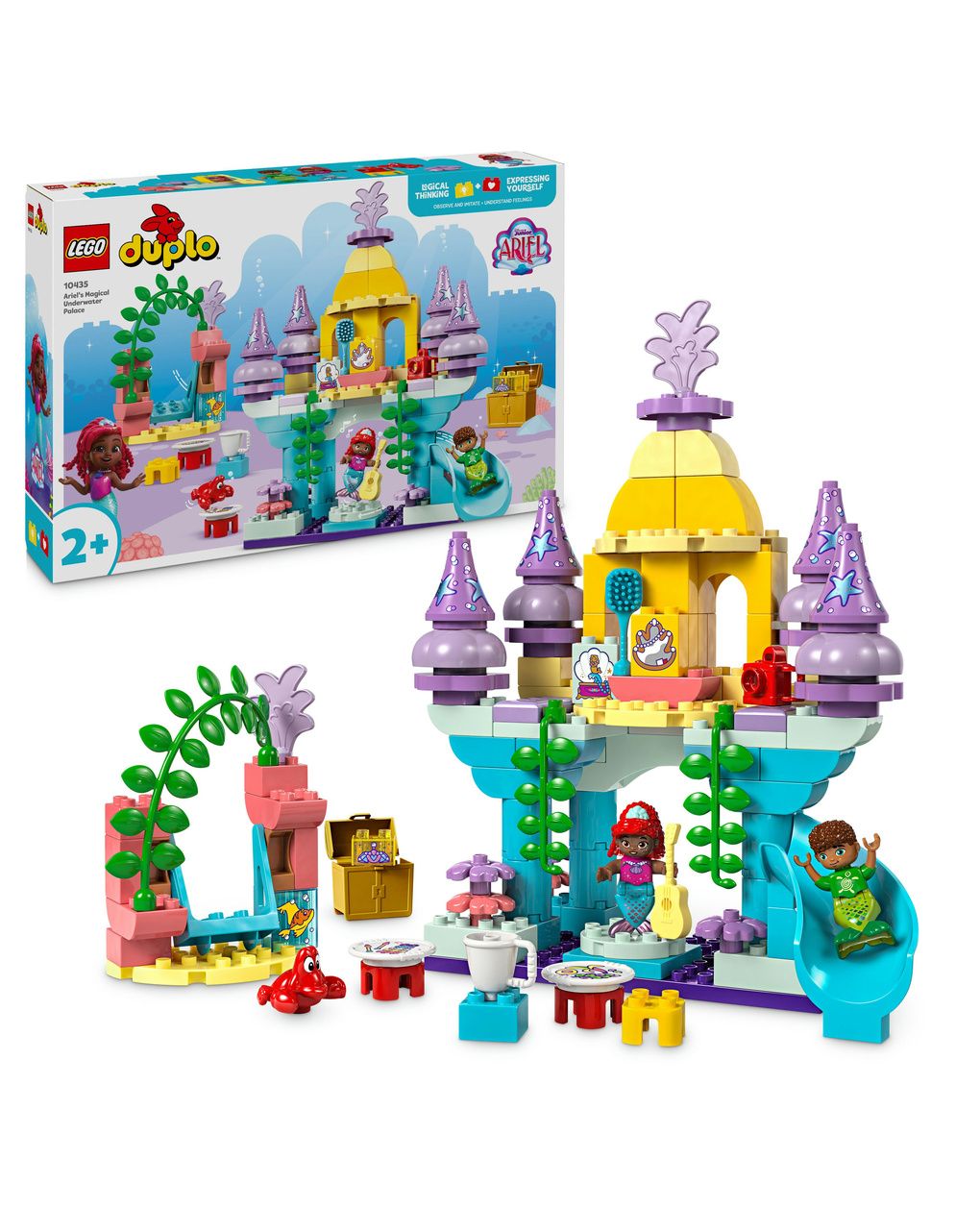 Il magico palazzo sottomarino di ariel – 10435 – lego duplo disney