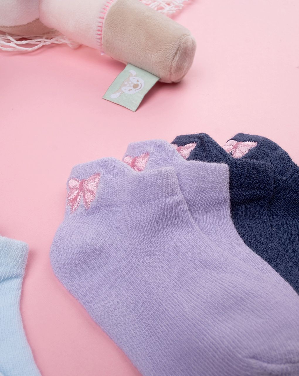 Calze bimba multicolor